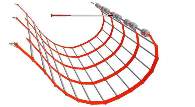 Dacon Rescue Frame, model RG-1.8/1.9 (1,8 M. horizontal, 1,9 M. vertical)